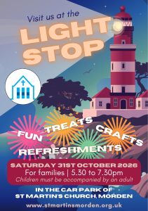 St M light stop poster 2026 fun treats